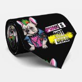 Cravate Punk n'est pas mort (Roulé)