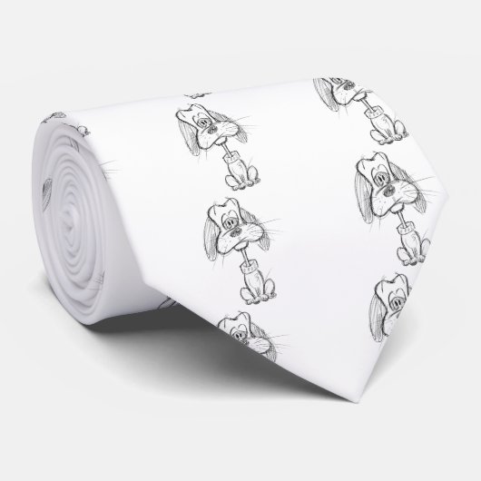 Cravate Pup ! (Roulé)