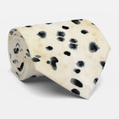 Cravate "Puppy Love", Art des chiots dalmate par Audrey Je (Roulé)