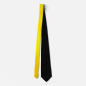 Cravate Pure jaune Ombre dégradé flou abstrait Conception  (Dos)