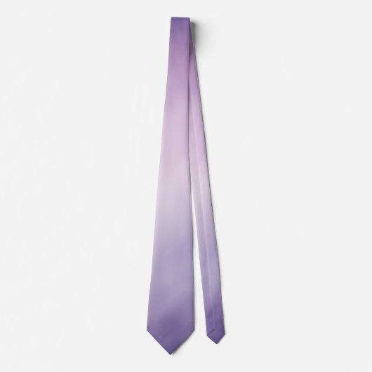 Cravate Purple Dégradé, Lilac, Élégant Bleu (Devant)