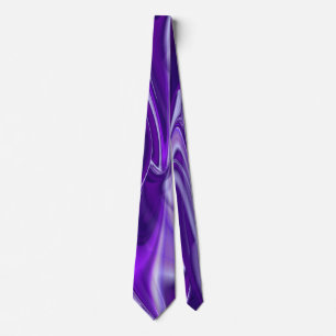 Cravate Purple Dream, Imaginaire Abstrait Rainbow-Art