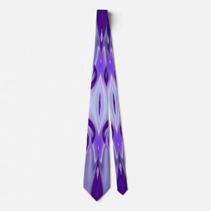 Cravate Purple Dream, Imaginaire Abstrait Rainbow-Art