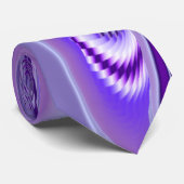 Cravate Purple Dream, Imaginaire Abstrait Rainbow-Art (Roulé)