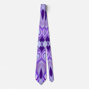 Cravate Purple Dream, Imaginaire Abstrait Rainbow-Art