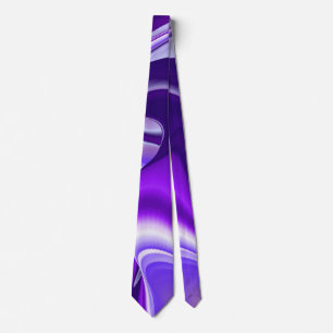 Cravate Purple Dream, Imaginaire Abstrait Rainbow-Art