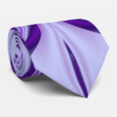 Cravate Purple Dream, Imaginaire Abstrait Rainbow-Art (Roulé)