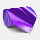 Cravate Purple Dream, Imaginaire Abstrait Rainbow-Art (Roulé)