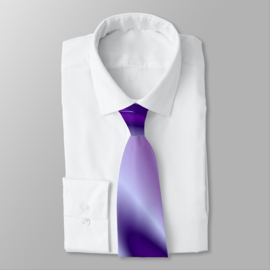 Cravate Purple Dream, Imaginaire Abstrait Rainbow-Art (Attaché)