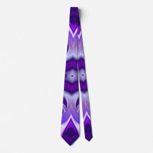 Cravate Purple Dream, Imaginaire Abstrait Rainbow-Art