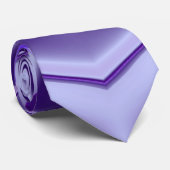 Cravate Purple Dream, Imaginaire Abstrait Rainbow-Art (Roulé)