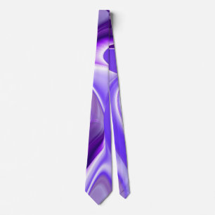 Cravate Purple Dream, Imaginaire Abstrait Rainbow-Art