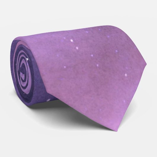 Cravate Purple dust (Roulé)