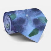 Cravate Purple Et Mauve (Roulé)