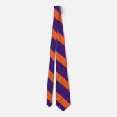 Cravate Purple et Orange University Stripe (Dos)