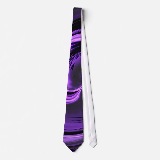 Cravate Purple Island Wave Tie (Devant)