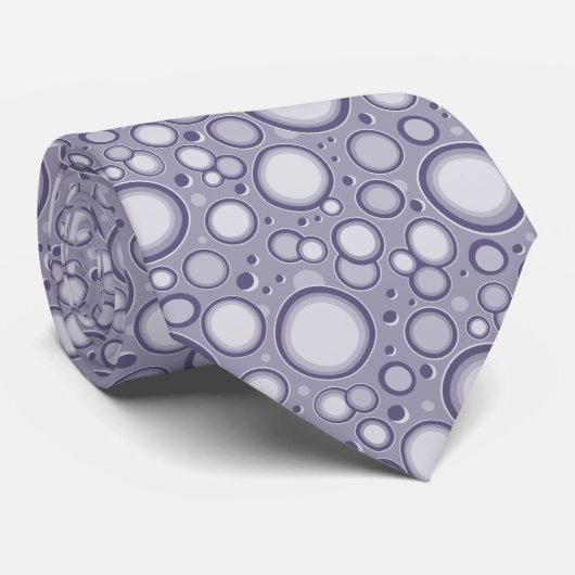 Cravate Purple Moon (Roulé)