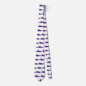 Cravate Purple Nashville (Devant)