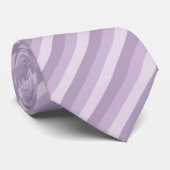 Cravate Purple Ombre rayé (Roulé)