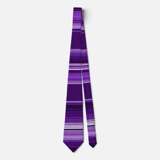 Cravate Purple Serape Pattern (Devant)
