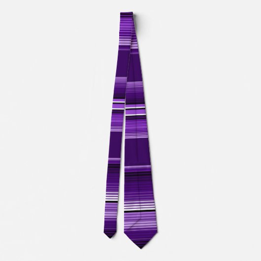 Cravate Purple Serape Pattern (Dos)