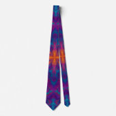 Cravate purple tie, blue tie for men, designer tie,  (Devant)