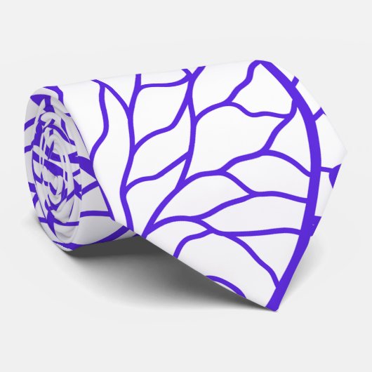 Cravate Purple's Lines Patton (Roulé)