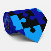 Cravate Puzzle (Roulé)