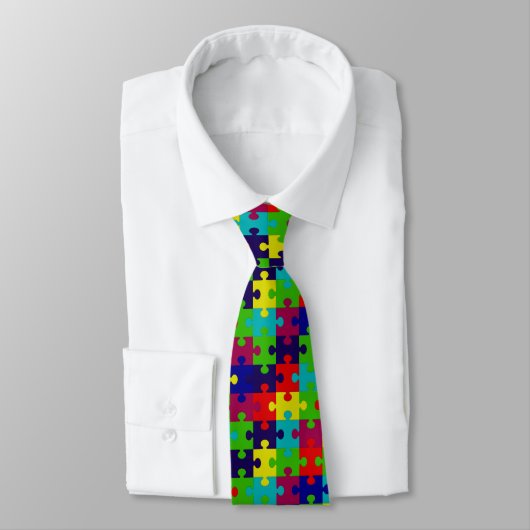 Cravate Puzzle (Attaché)