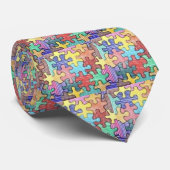Cravate Puzzle (Roulé)