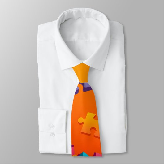 Cravate Puzzle (Attaché)