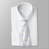 Cravate Puzzle de Sudoku (Attaché)