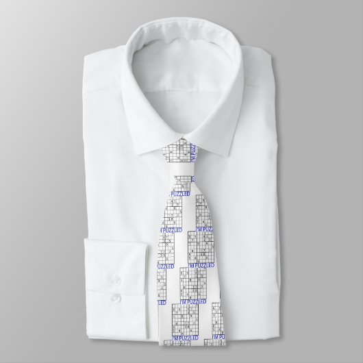 Cravate Puzzle de Sudoku (Attaché)