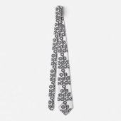 Cravate Pyramide de nombres thaïs ♦ Écriture thaïe ♦ (Dos)