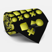 Cravate Pyramides espiègles (Roulé)
