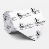 Cravate Quand ce roseau parfait se casse (Roulé)