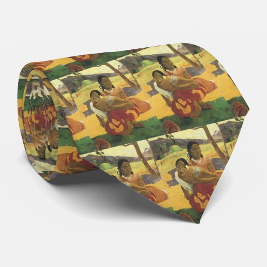 Cravate Quand vous marierez-vous ? par Paul Gauguin, Art V (Roulé)