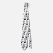 Cravate Quartier d'État de l'Iowa Reverse Side Faux (Devant)