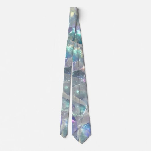 Cravate Quartz Crystal Sparkly Motif (Dos)