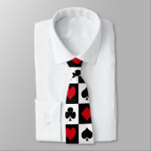 Cravate Quatre combinaisons de cartes (Attaché)