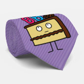 Cravate quatre-vingt-dix-huitième Gâteau d'anniversaire (Roulé)