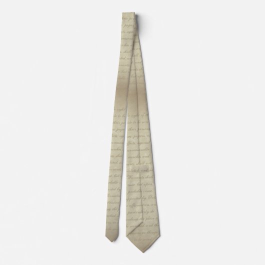 Cravate Quatrième amendement (Dos)