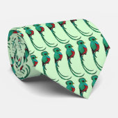 Cravate Quetzal resplendissant de Birdorable (Roulé)