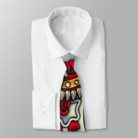 Cravate Quetzalcoatl (Attaché)