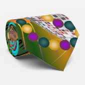 Cravate Qui le Roi Louisiane du DA (Roulé)