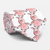 Cravate Qui vous callin un porc ? (Roulé)