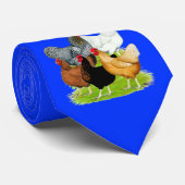 Cravate Quintette de poulet liée au sexe (Roulé)