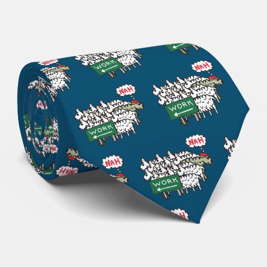 Cravate Quitter le travail (Roulé)