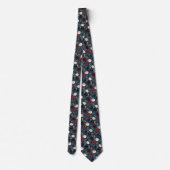 Cravate Radiant Bloom | Motif Floral (Dos)