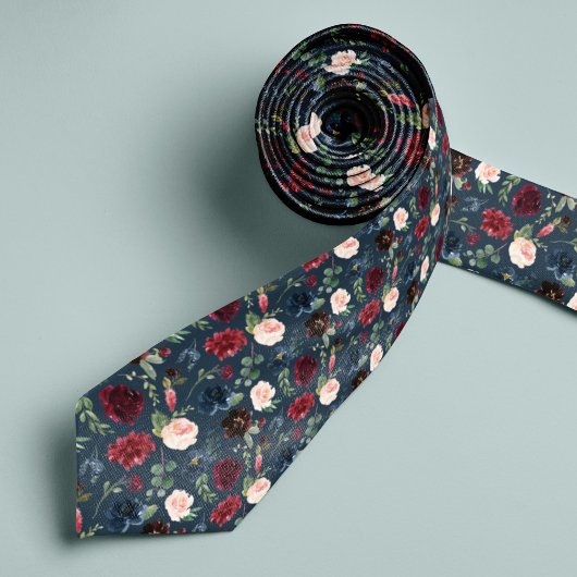 Cravate Radiant Bloom | Motif Floral